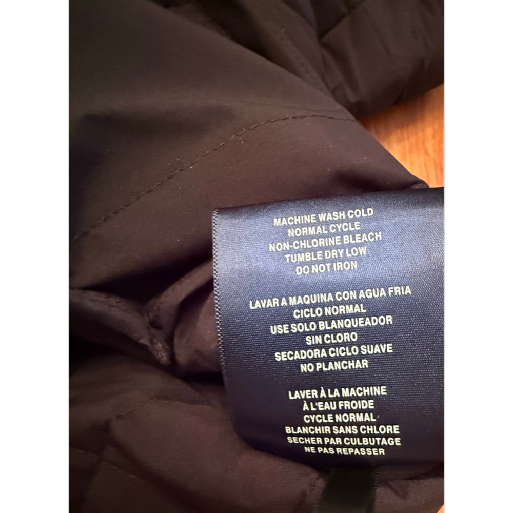 NWT Women's Tommy Hilfiger Quilted Shacket L Black - Picture 11 of 14